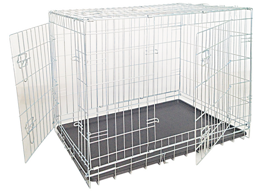 Клітка для собак Croci, складна 2 двері, 64х48х54 см