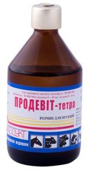 Продевит-Тетра инъекционный оральный витаминный препарат для животных и птицы, 100 мл