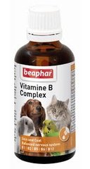 Витамин B Комплекс Vitamine B Complex Beaphar для собак, кошек, птиц и грызунов, 50 мл